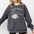 I Hate People Introvert Sarcastic I Love Camping Raglan Baseball Tee Comfort Colors Sweatshirt Pepper