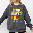 HBCU Grad Historically College Graduation Comfort Colors Sweatshirt Pepper