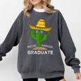 High School College Graduate Graduation Comfort Colors Sweatshirt Pepper