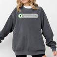 High School Or College Graduation Achievement Unlocked Comfort Colors Sweatshirt Pepper