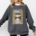 High School Graduate Queen Class Of 2021 Graduation Comfort Colors Sweatshirt Pepper