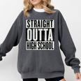 High School Graduation 2018 Grad For Him And Her Comfort Colors Sweatshirt Pepper