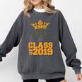 High School King Graduation Shirt Class Of 2019 Seniors Comfort Colors Sweatshirt Pepper
