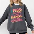 Hilarious 1985 Big Hair Bangs Joke For Gen X Nostalgia Comfort Colors Sweatshirt Pepper Hilarious 1985 Big Hair Bangs Joke For Gen X Nostalgia Comfort Colors Sweatshirt Pepper