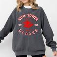 Now Hotter By One Degree Graduation 2018 T Shirt Comfort Colors Sweatshirt Pepper
