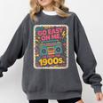 I'm From The 1900s 80s Millennial Boom Box Radio Comfort Colors Sweatshirt Pepper