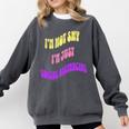 I'm Just Social Distancing Introvert Funny Comfort Colors Sweatshirt Pepper I'm Just Social Distancing Introvert Funny Comfort Colors Sweatshirt Pepper