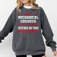 I'm A Mechanical Engineer Graduation Mechanical Engineers Comfort Colors Sweatshirt Pepper