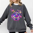 I’m This Old Retro 80s Nostalgia Alien Comfort Colors Sweatshirt Pepper