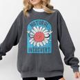 Introvert Cute Anti-Social Shy Person Inner Strength Comfort Colors Sweatshirt Pepper