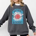 Introvert Cute Anti-Social Shy Person Inner Strength Comfort Colors Sweatshirt Pepper