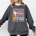 Introvert Guitarist Expressing Words Through Guitar Melody Comfort Colors Sweatshirt Pepper Introvert Guitarist Expressing Words Through Guitar Melody Comfort Colors Sweatshirt Pepper