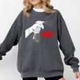 Introvert People Spray Comfort Colors Sweatshirt Pepper