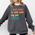 Introvert Pet Ladybug Mom Comfort Colors Sweatshirt Pepper Introvert Pet Ladybug Mom Comfort Colors Sweatshirt Pepper