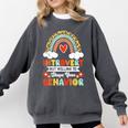 Introvert But Willing To Shape Your Behavior Comfort Colors Sweatshirt Pepper