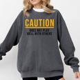 Introverted Does Not Play Well Competitive Athletic Comfort Colors Sweatshirt Pepper Introverted Does Not Play Well Competitive Athletic Comfort Colors Sweatshirt Pepper