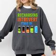 Introverted Recharging Introvert Saying Sarcasm Comfort Colors Sweatshirt Pepper Introverted Recharging Introvert Saying Sarcasm Comfort Colors Sweatshirt Pepper