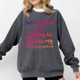 Introverted Willing To Discuss Welsh Pony And Cob Introvert Comfort Colors Sweatshirt Pepper Introverted Willing To Discuss Welsh Pony And Cob Introvert Comfort Colors Sweatshirt Pepper