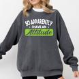 Introverts Attitude Introvert Antisocial Sarcasm Anti Social Comfort Colors Sweatshirt Pepper