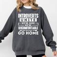 Introverts Unite Quiet Observer Introverted Antisocial Comfort Colors Sweatshirt Pepper Introverts Unite Quiet Observer Introverted Antisocial Comfort Colors Sweatshirt Pepper