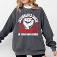 Introverts Unite Separately In Your Own Homes Saying Comfort Colors Sweatshirt Pepper