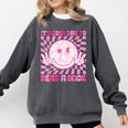It's Good Day To Read Book Library Reading Lovers Comfort Colors Sweatshirt Pepper