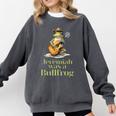 Jeremiah Was A Bullfrog A Classic Rock Nostalgia Trip Premium Tri-Blend Comfort Colors Sweatshirt Pepper Jeremiah Was A Bullfrog A Classic Rock Nostalgia Trip Premium Tri-Blend Comfort Colors Sweatshirt Pepper