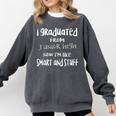 Junior High Graduate Shirt-Middle School Graduation Comfort Colors Sweatshirt Pepper