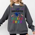 I Just Graduated 5th Grade Graduation Class 2022 Graduate Comfort Colors Sweatshirt Pepper