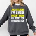 Just Because I'm Awake No Morning Person Introvert Witty Comfort Colors Sweatshirt Pepper Just Because I'm Awake No Morning Person Introvert Witty Comfort Colors Sweatshirt Pepper