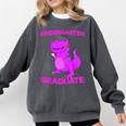 Kids Kindergarten Graduation Idea For Girls Dinosaur Comfort Colors Sweatshirt Pepper