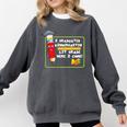 Kids Kindergarten Graduation Students Going To 1st Grade Comfort Colors Sweatshirt Pepper