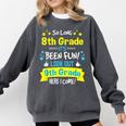 Kids So Long 8th Grade Graduation Here I Come 9th Grade Comfort Colors Sweatshirt Pepper