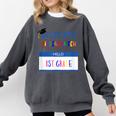 Kindergarten To 1st Grade Graduation T Shirt Comfort Colors Sweatshirt Pepper