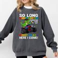 Kindergarten Graduate 2025 Kindergarten Graduation Dino Trex Comfort Colors Sweatshirt Pepper