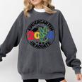 Kindergarten Graduation 2024 Graduate Last Day Of School Comfort Colors Sweatshirt Pepper