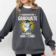 Kindergarten Graduation Shirts 2019 Shark Grad Toddler Comfort Colors Sweatshirt Pepper