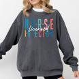 Licensed Nurse Injector Graduation Nurse Injector Comfort Colors Sweatshirt Pepper