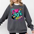 I Love The 70s Retro Cassette Roller Vinyl Disco Nostalgia Comfort Colors Sweatshirt Pepper I Love The 70s Retro Cassette Roller Vinyl Disco Nostalgia Comfort Colors Sweatshirt Pepper