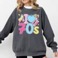 I Love 70's Retro Style Nostalgia Vibe 1970's Party Premium Tri-Blend Comfort Colors Sweatshirt Pepper I Love 70's Retro Style Nostalgia Vibe 1970's Party Premium Tri-Blend Comfort Colors Sweatshirt Pepper