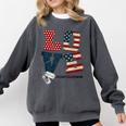 Love Coast Guard Mom Proud Coast Guard Graduation Mom Comfort Colors Sweatshirt Pepper