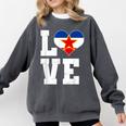Love Yugoslavia Proud Yugoslav Nostalgia Comfort Colors Sweatshirt Pepper Love Yugoslavia Proud Yugoslav Nostalgia Comfort Colors Sweatshirt Pepper