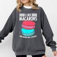 Macaroons Dessert Antisocial Introvert Pastries Food Lover Comfort Colors Sweatshirt Pepper Macaroons Dessert Antisocial Introvert Pastries Food Lover Comfort Colors Sweatshirt Pepper
