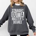 Masters Degree Graduation Mastered It MBA Graduation Comfort Colors Sweatshirt Pepper