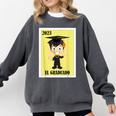 Mexican For Graduation El Graduado 2023 Comfort Colors Sweatshirt Pepper