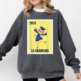 Mexican For Graduation La Graduada 2023 Comfort Colors Sweatshirt Pepper