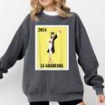 Mexican For Graduation La Graduada 2024 Comfort Colors Sweatshirt Pepper