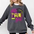 Miss 5th Grade Shirt 5 Grad Kids Girl Graduation School Comfort Colors Sweatshirt Pepper