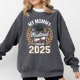 My Mommy Mastered It Class Of 2025 Masters Graduation Outfit Comfort Colors Sweatshirt Pepper