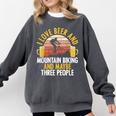 Mountain Biking Beer Drinking Introvert Sayings For Cyclist Comfort Colors Sweatshirt Pepper Mountain Biking Beer Drinking Introvert Sayings For Cyclist Comfort Colors Sweatshirt Pepper